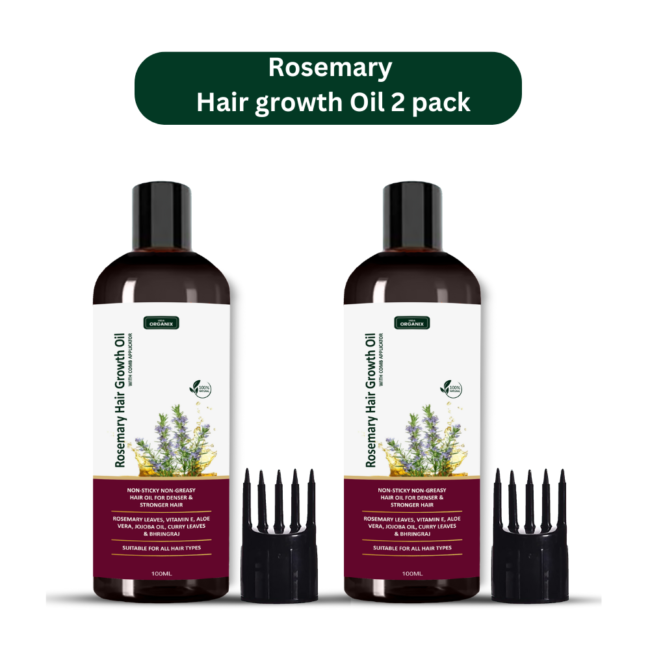 Veda Organix Rosemary Hair Oil 100Ml ( 2Pack)