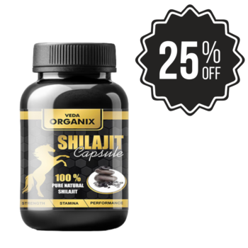 Veda Organix Shilajit Capsule 30s 1 Pack