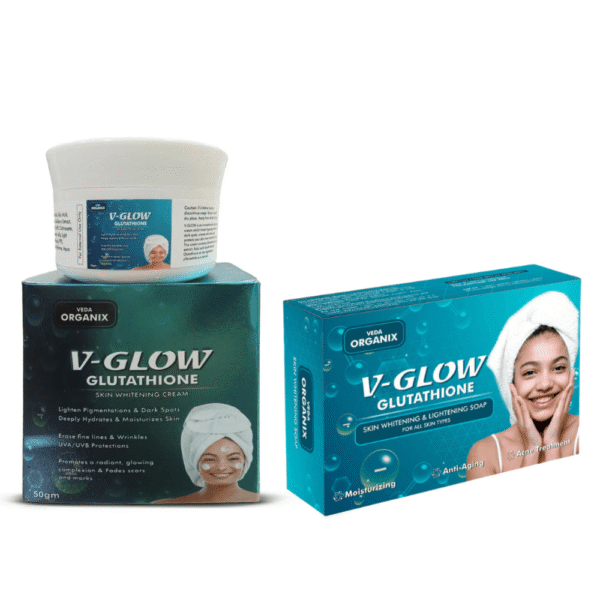 V-GLOW CREAM 50GM (1 PACK ) & V-GLOW SOAP (1 PACK) COMBO OFFER