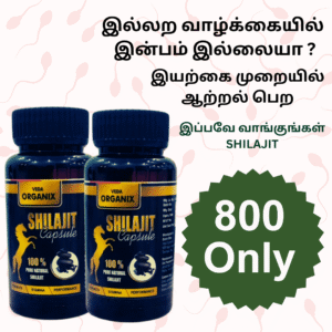 Veda Organix Shilajit Capsule 30s (Pack 2)