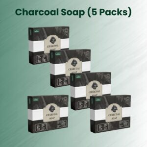 Charcoal Soap (5 Packs)